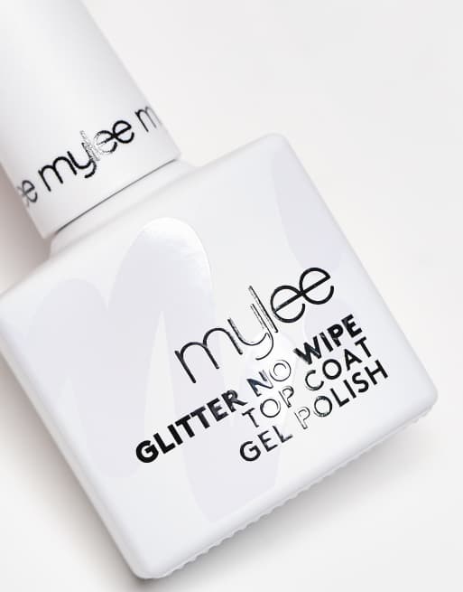 Mylee Gel Polish Glitter No Wipe Top Coat 10ml, 4 of 4