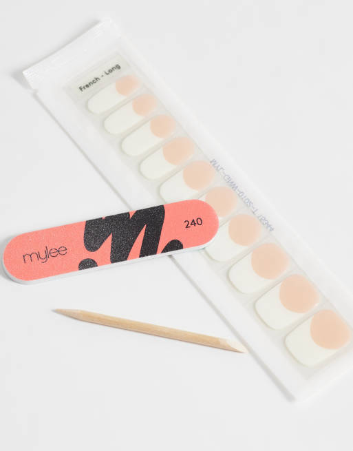 Mylee Manicure Nail Wraps = French Tip, 2 of 3