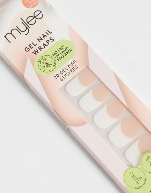 Mylee Manicure Nail Wraps = French Tip, 3 of 3