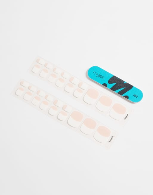 Mylee Pedicure Gel Nail Wraps - French Tip, 2 of 4