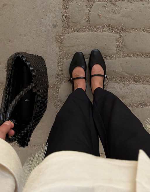 NA-KD ballerines à brides noires, 5 de 5