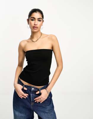 NA-KD NA-KD bandeau top in black