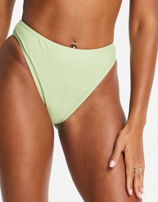 NA-KD bikini bottom in green