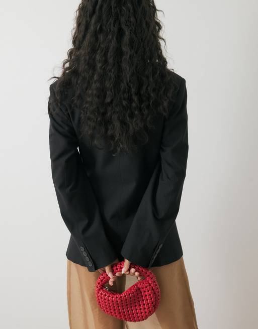 NA-KD Blazer mit taillierter Taille in Schwarz, 2 von 5