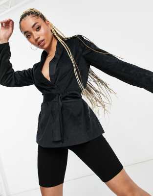 blazer oversize noir