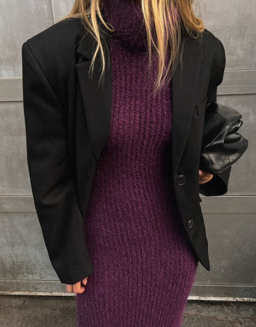 NA-KD - Blazer oversize en sergé - Noir, 5 de 5