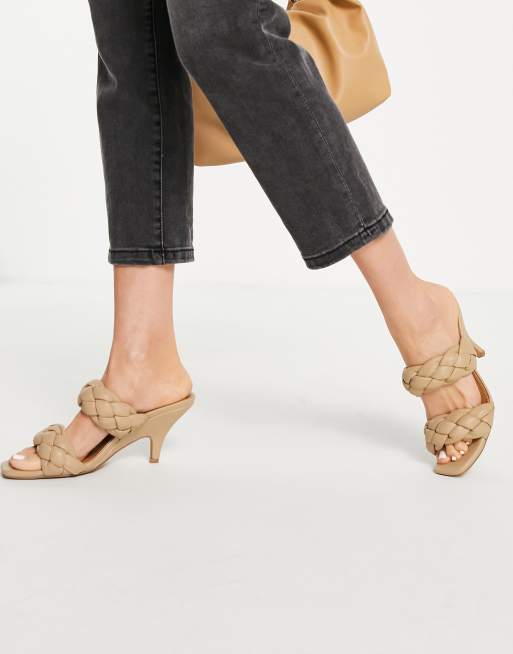 Braided mules cheap