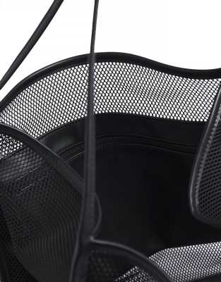 NA-KD - Cabas en tulle - Noir