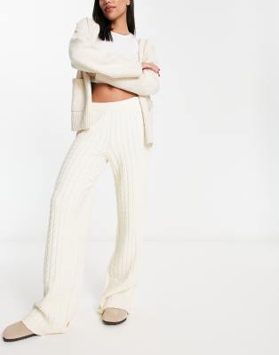 Cable Knit Pants