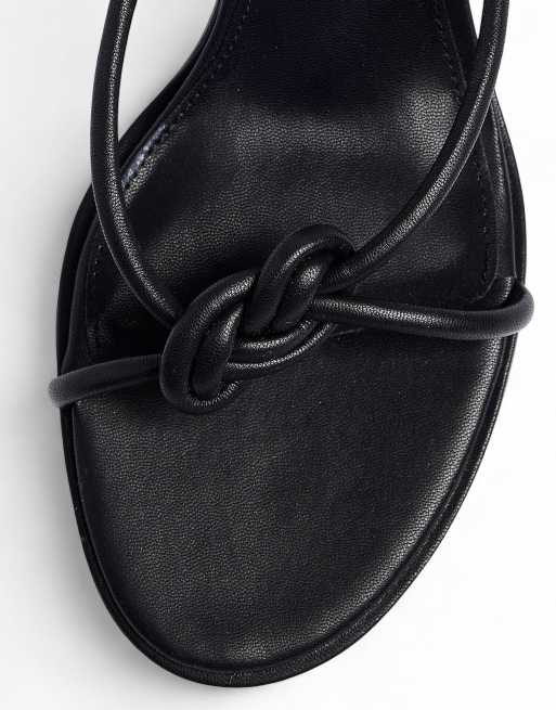 NA-KD - Chaussures à talon avec nœud - Noir, 5 de 5