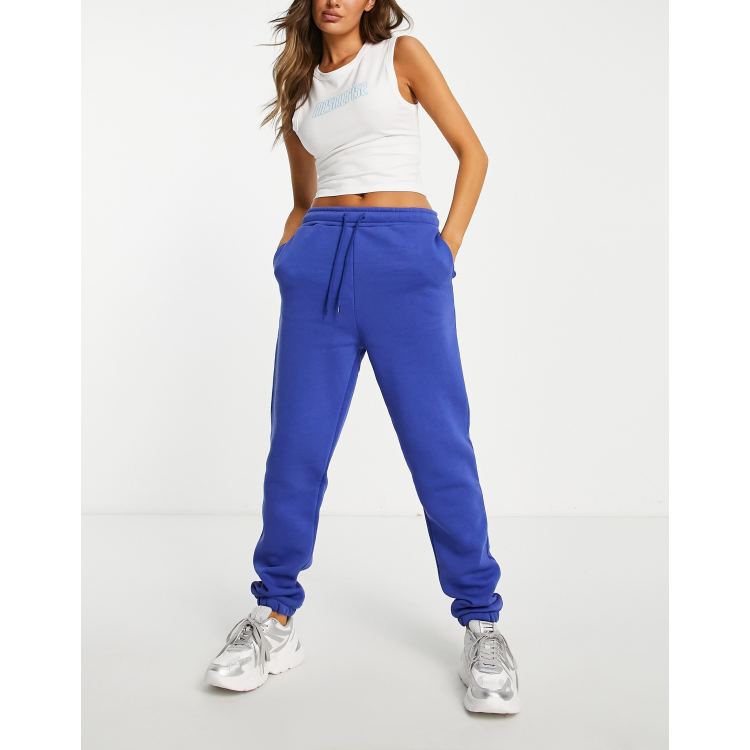 Time and Tru Womens High Rise Blue Joggers With Pockets in Lagos Island  (Eko) - Clothing, Adekemi Oshisanya