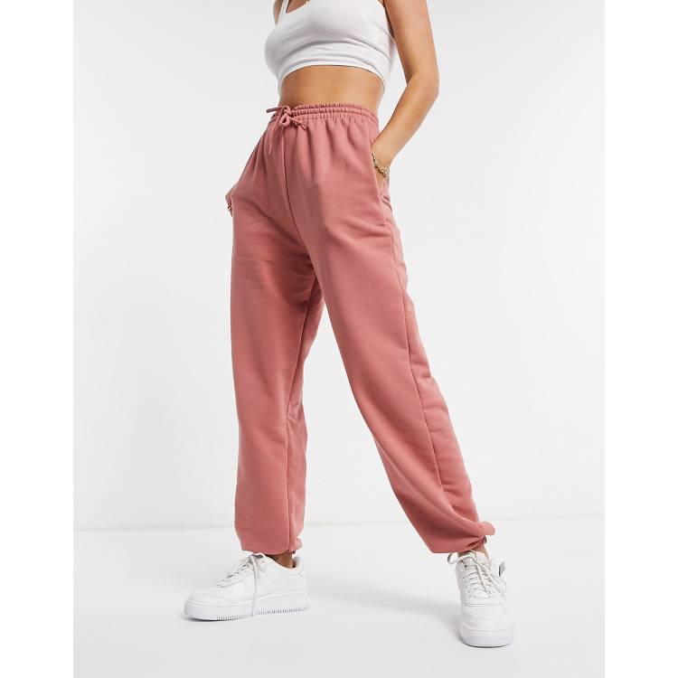 NA KD co ord joggers in dusty pink ASOS