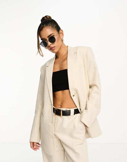 Oversized on sale tailored blazer