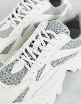 grey chunky trainers