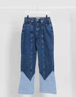 cut and sew jeans