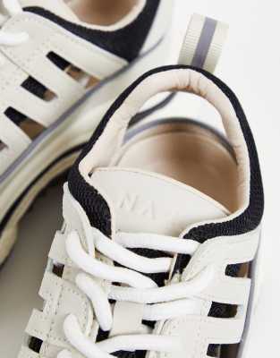 cut out chunky trainers