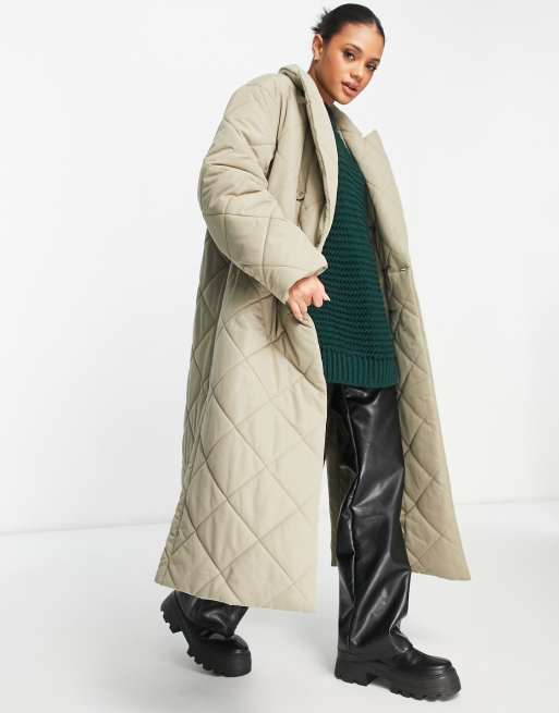 Light cheap quilted coat