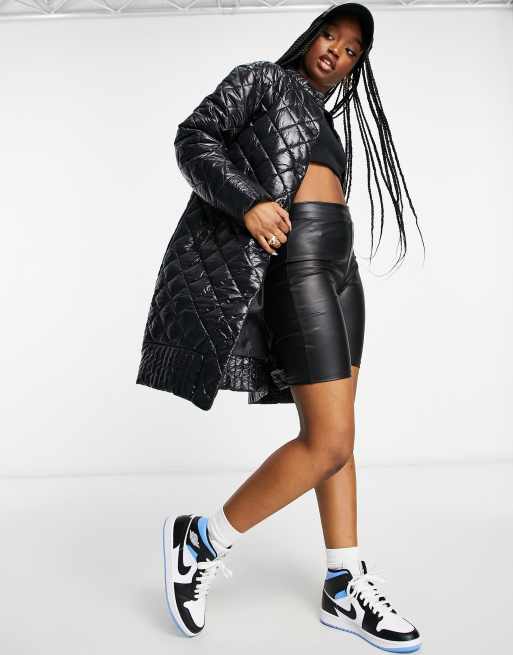 NA-KD - Doudoune oversize - Noir