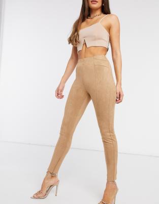 beige skinny pants