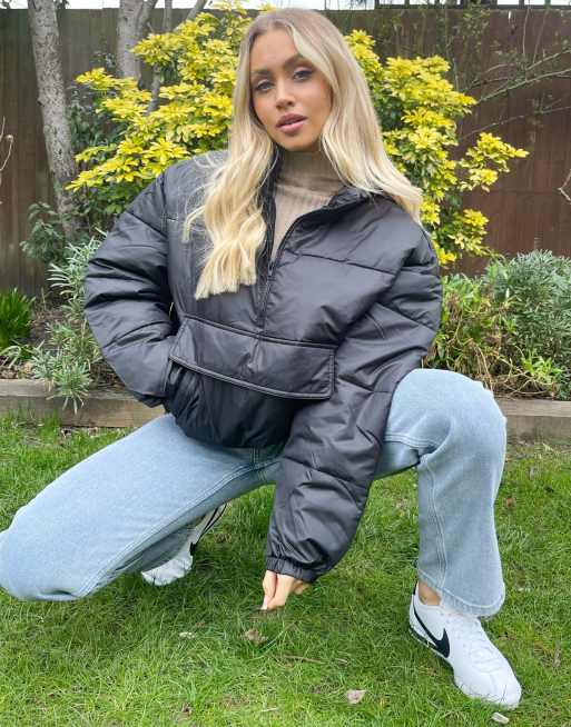NA-KD - Foret anorak i sort