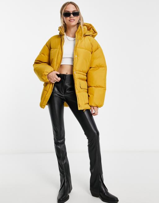 Giacca color senape zara hotsell