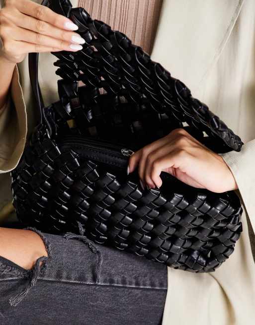 Sac 2025 tressé noir