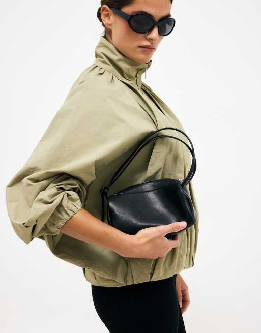 NA-KD Jacke mit Fledermausärmeln in Beige, 4 von 5