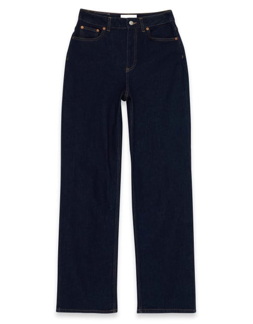 NA-KD - Jean droit à taille haute - Brut délavé, 5 de 5