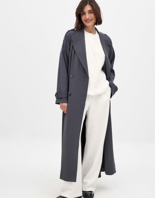 NA-KD Knitted short sleeve cardigan in offwhite, 4 of 5