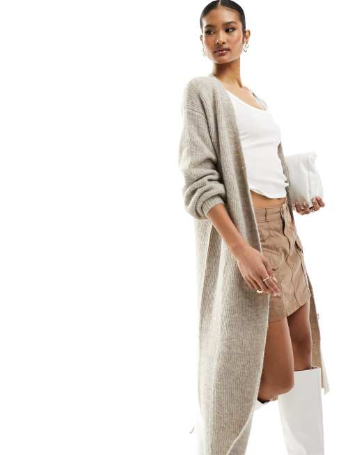 Long light outlet cardigan