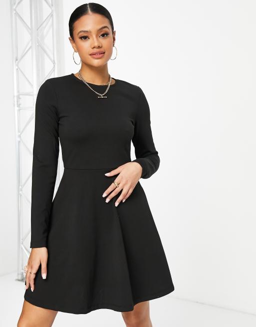 Black store skater dress