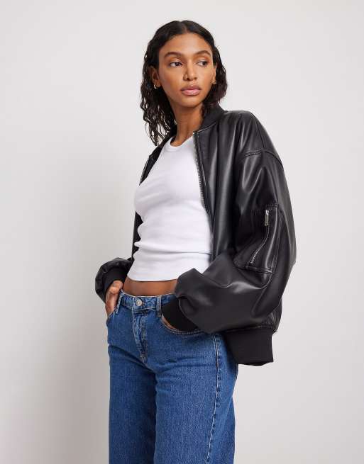 NA-KD – Mellanblå raka jeans med låg midja<sup><sup><sup></sup></sup></sup>, 3 av 5