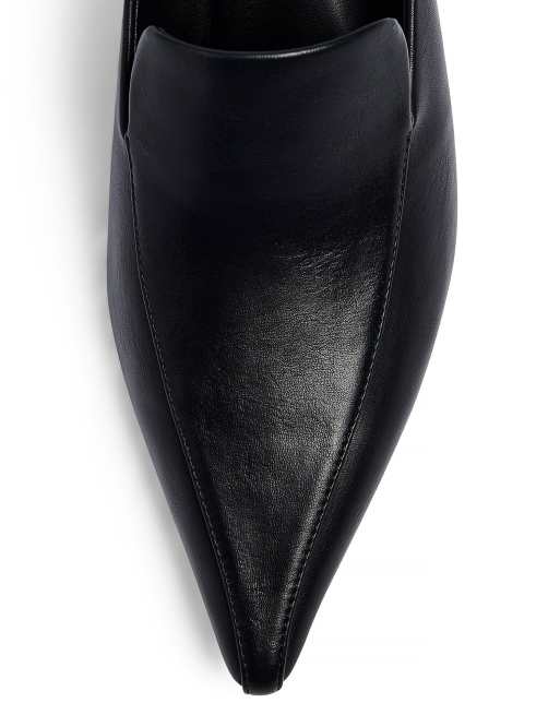 NA-KD mocassins à talons noirs, 4 de 4