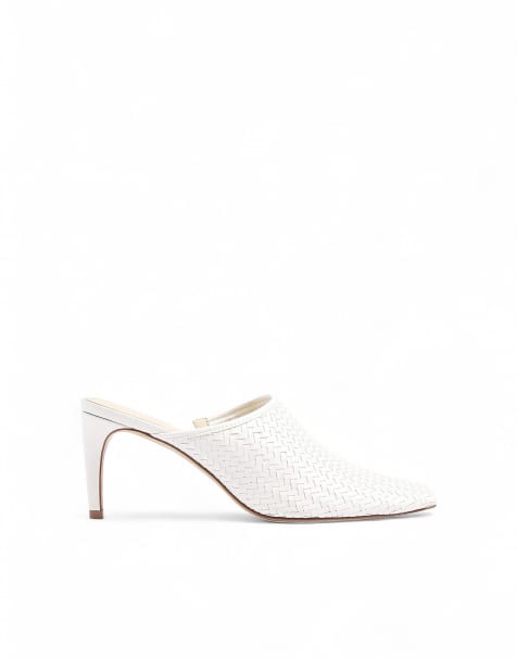 NA-KD - Mules tissées - Blanc - view 1