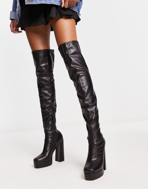 Knee high 2024 boots 70s style