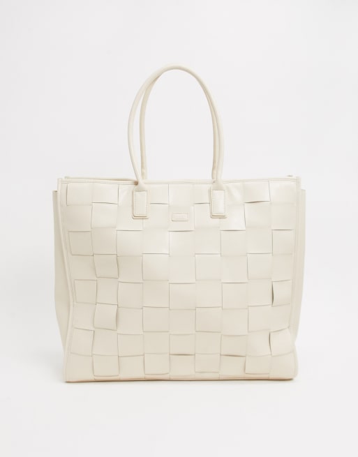 Cream 2025 woven bag