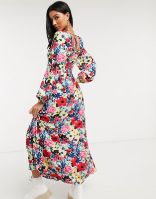asos boho maxi dress