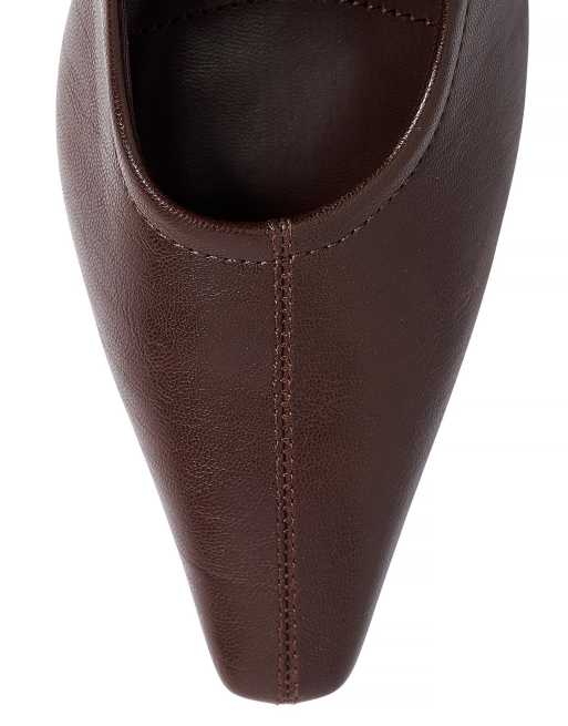 NA-KD Pumps mit schmaler Spitze in Braun, 5 von 5