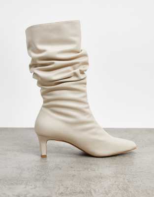 asos cream boots