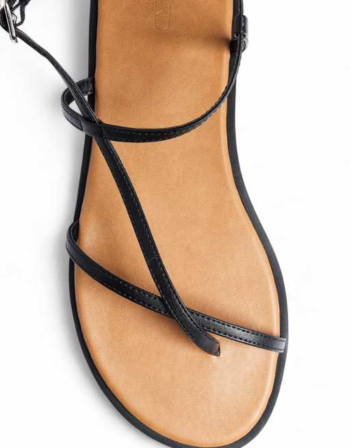 NA-KD - Sandales à brides - Noir, 4 de 5