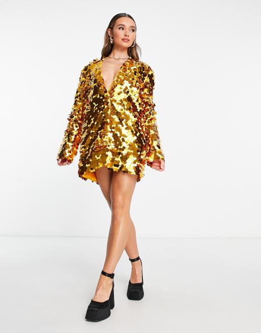 Glitter blazer dress store zara