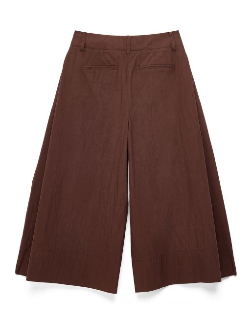 NA-KD Shorts mit niedriger Taille und Oversize-Passform in Dunkelbraun, 5 von 5