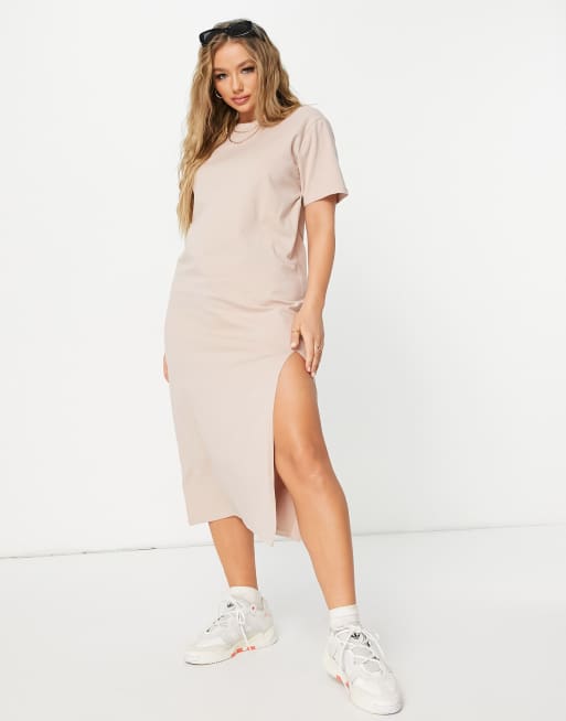 Side split 2025 t shirt dress