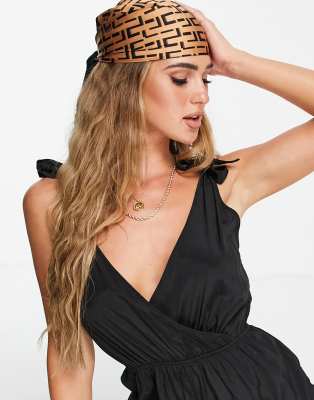 strap playsuit