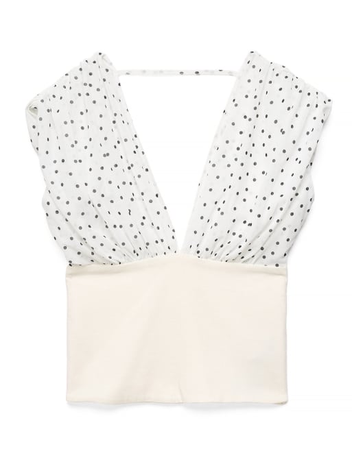 NA-KD top col V à pois, 4 de 5