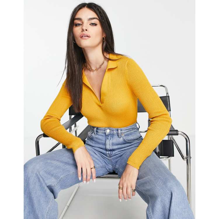 Maglie color senape top
