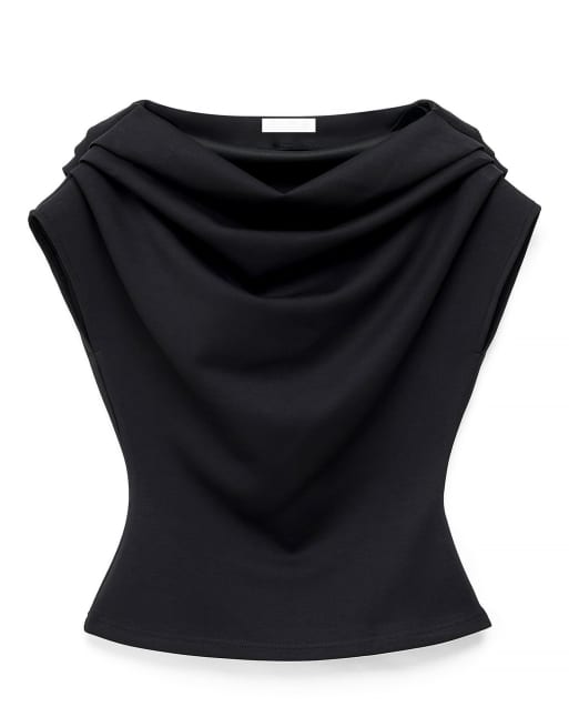 NA-KD top sculptural noir, 5 de 5