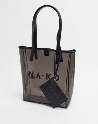 NA-KD transparent bag