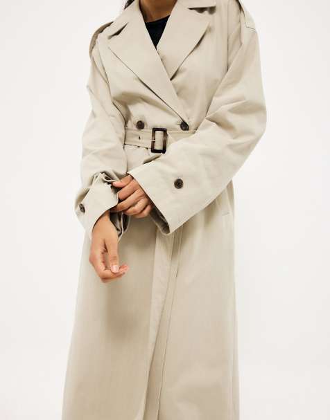 NA-KD trench-coat classique beige - view 1