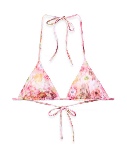 NA-KD – Triangel-Bikinioberteil mit Mohnblumenmuster, 4 von 5